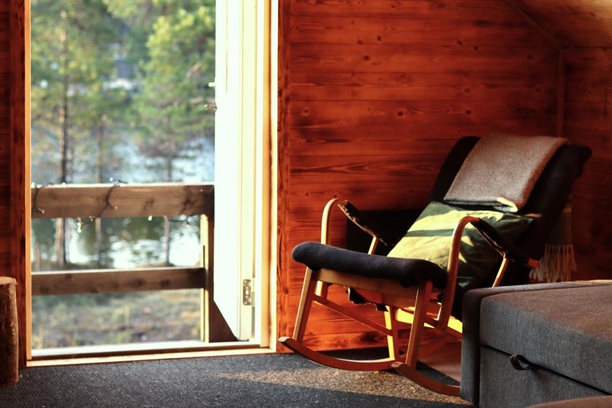 Cozy Cabin Styled Loft Kiruna Exterior photo