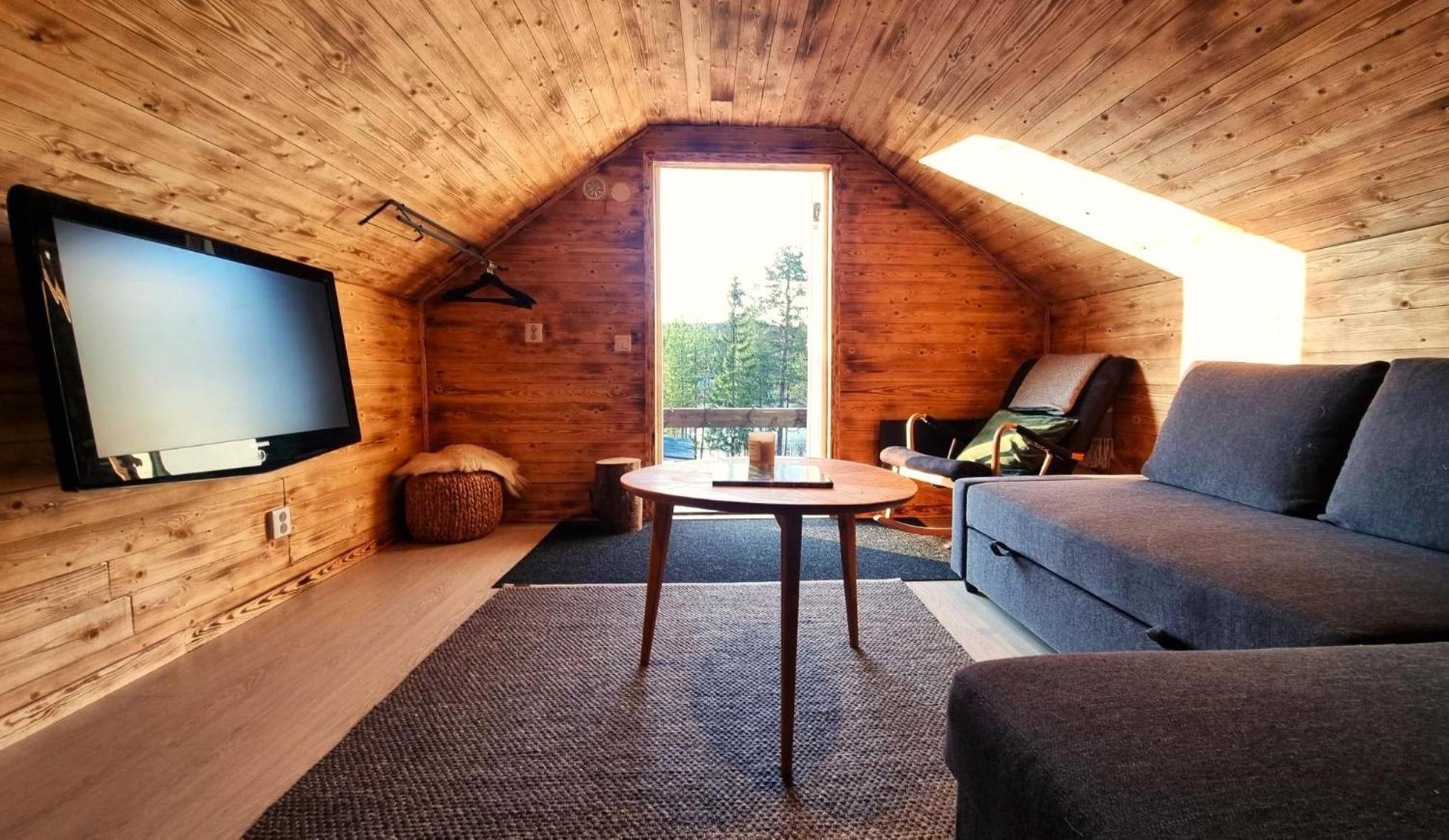 Cozy Cabin Styled Loft Kiruna Exterior photo