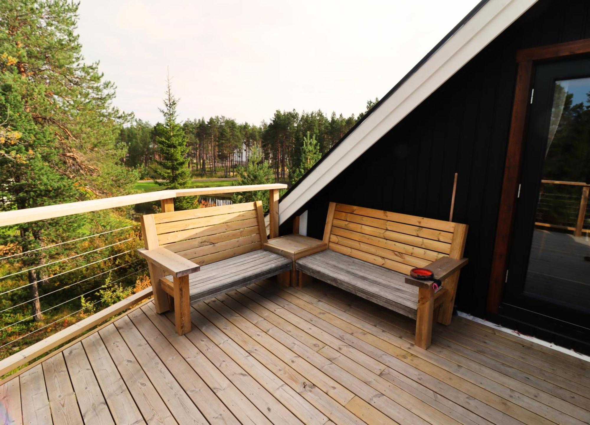 Cozy Cabin Styled Loft Kiruna Exterior photo